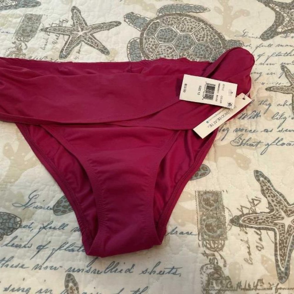 BLEU ROD BEATTIE BIKINI BOTTOMS NWT - 12